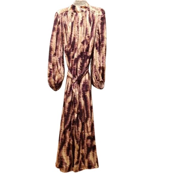 Banana Republic Animal Print Midi Dress - Medium Petite - NWT - Picture 5 of 7